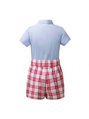 Summer Short Sleeves Boy Clothing Set B236