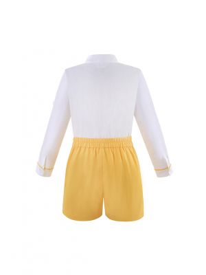 Boys Spring Easter Yellow Clothes Set