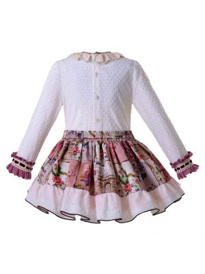 Flower Girls Clothing Sets With Handband