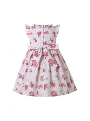 Classical Baby Girls Floral Dress