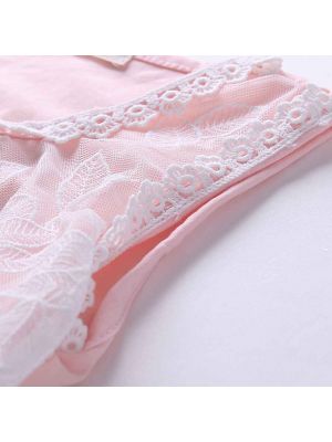 Light Pink Lace Dress Party Dress For Baby Girl