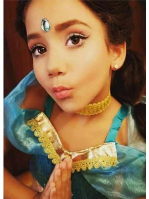 Summer Princess Clothes Kid Jasmine Cosplay                                                                                        